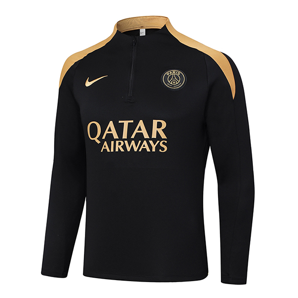 PSG Training Sweatshirt Schwarz/Gelb 2024/2025