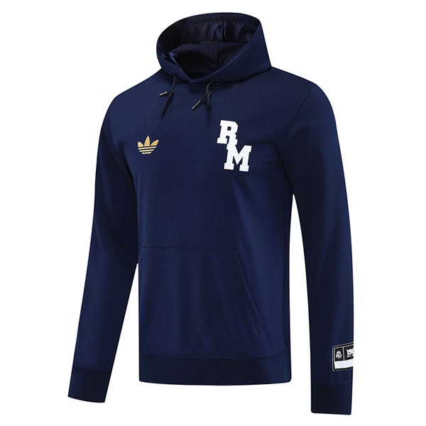 Real Madrid Training Sweatshirt Mit Kapuze Königsblau 2025/2026